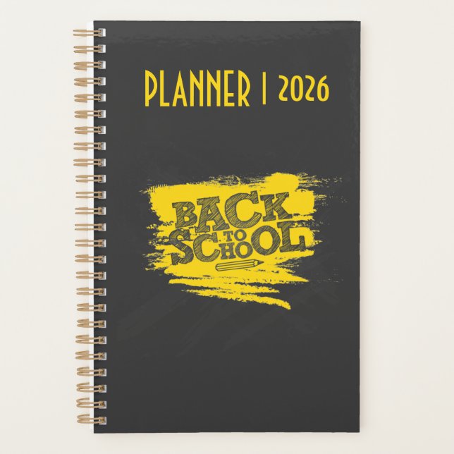 Back to School 2026 Planner – Student Organiser (Front)