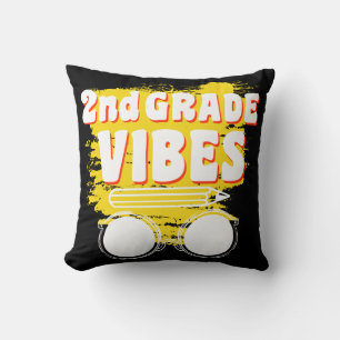 Back To School 2nd Grade Vibes Shirt First Day Kid Cushion