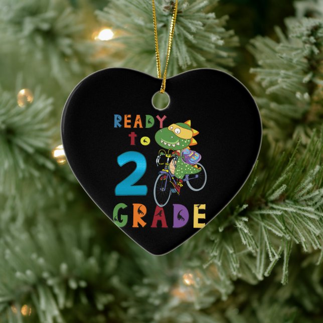 Back To School,2Th Grade Ceramic Tree Decoration (Tree)