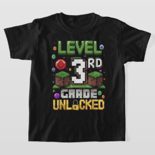 Back to School 3rd Grade Boys Gamer T-Shirt