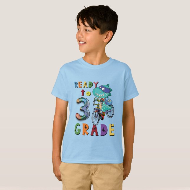 Back To School, 3Th Grade T-Shirt (Front Full)