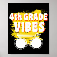 Back To School 4th Grade Vibes Shirt First Day Kid