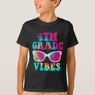 Back To School 4th Grade Vibes Shirt First Day Tea