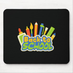 Back To School 5 Mouse Pad