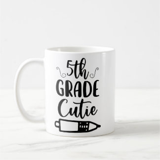 Back To School 5th grade cutie Coffee Mug