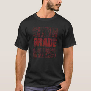Back To School 6th Grade Vibes First Day Of School T-Shirt