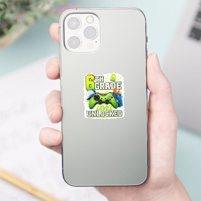 Back to School 6th Sixth Grade Level Unlocked (Phone)