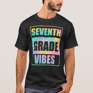 Back To School 7th Grade Vibes First Day Teacher T-Shirt