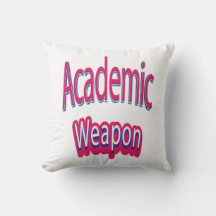 Back To School, Academic Weapon Inspirational Quot Cushion