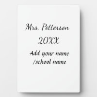Back to school add teacher name year school name