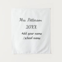 Back to school add teacher name year school name 