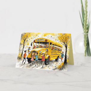 Back to School Again  Card