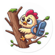 Back To School - Anxious Chicken Climber