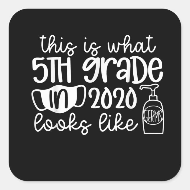 Back To School Apparel - Cheese Toast Tees Square Sticker (Front)