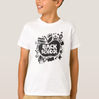 Back To School Apple Cool Illustration Kids