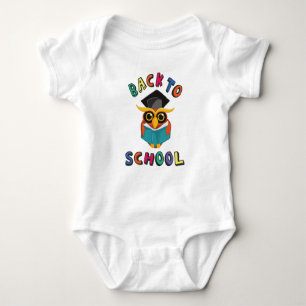 Back to school baby bodysuit