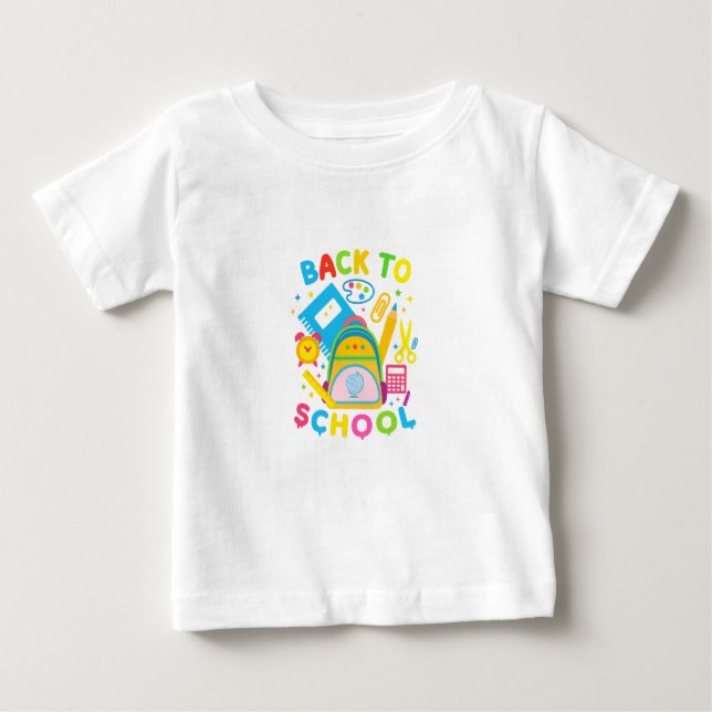 back to school baby T-Shirt (Front)