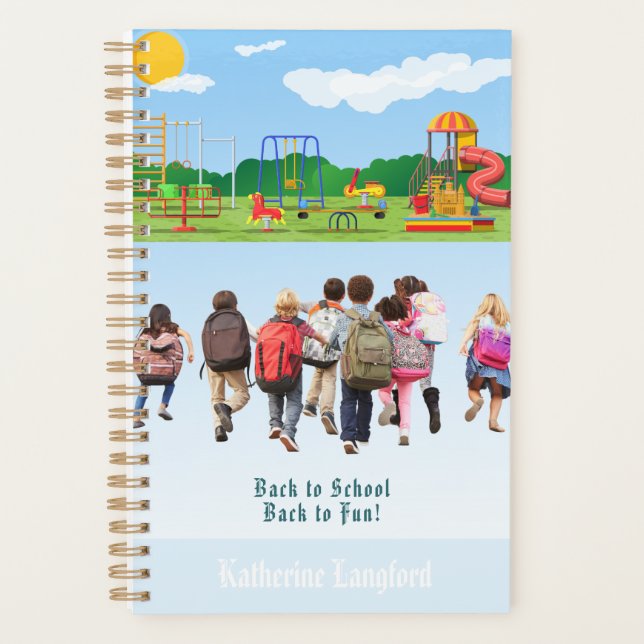 Back to School Back to Fun Planner (Front)