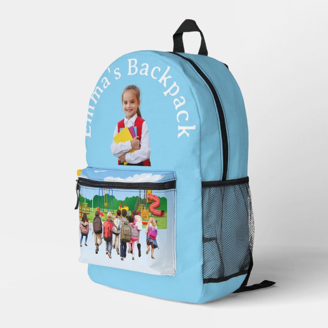 Back to school backpack (Back Corner Right)