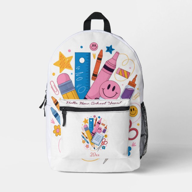 Back to School Backpack | School Essentials (Front)