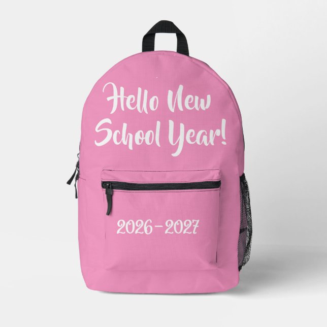 Back to School Backpack | School Essentials (Front)