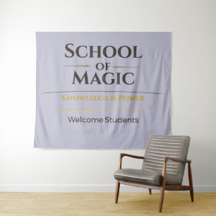 Back to School Banner Classroom Decor Teacher Bann Tapestry