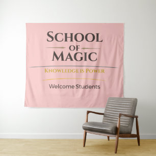 Back to School Banner Classroom Decor Teacher Bann Tapestry