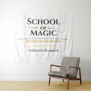 Back to School Banner Classroom Decor Teacher Bann Tapestry