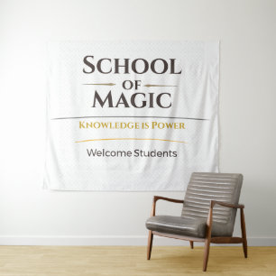 Back to School Banner Classroom Decor Teacher Bann Tapestry