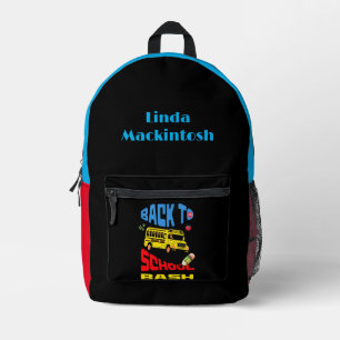 Back to School Bash Printed Backpack
