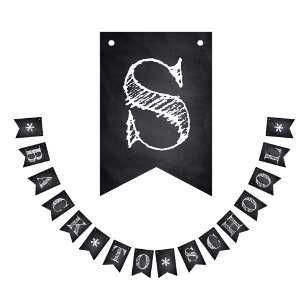 Back to School Blackboard Classroom Decoration Bunting