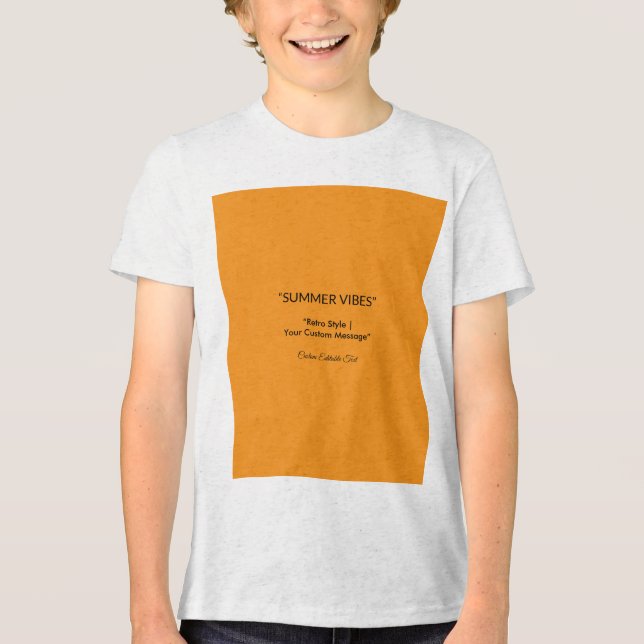 Back to School Boys First Day Tee (Front)