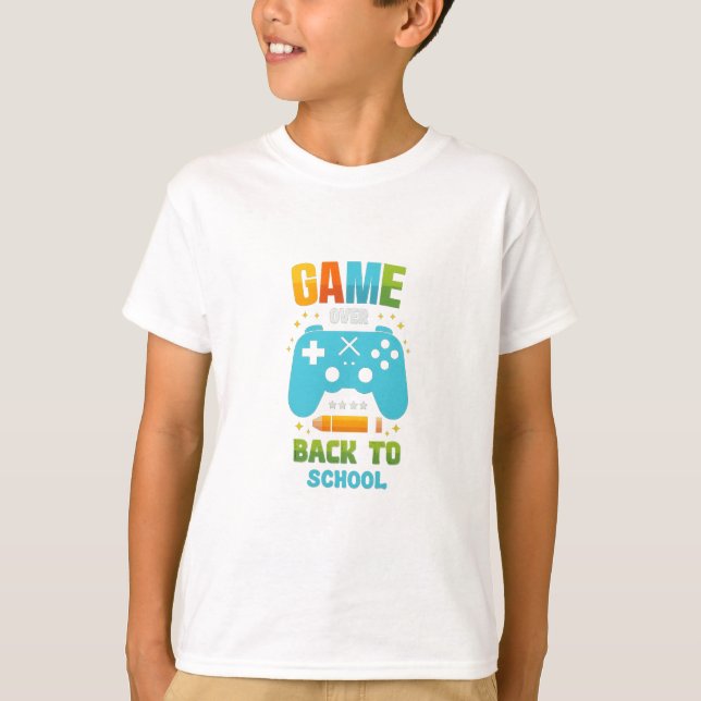 Back to School Boys First Day Tee (Front)