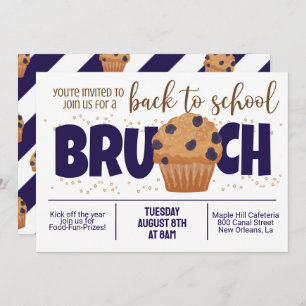 Back to School Brunch Invitation