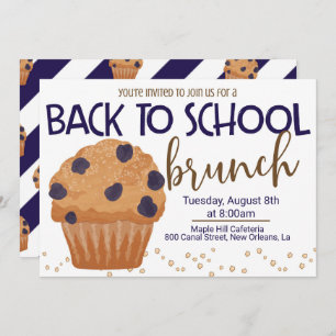 Back to School Brunch Invitation