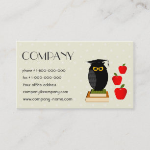 Back to School Business Card