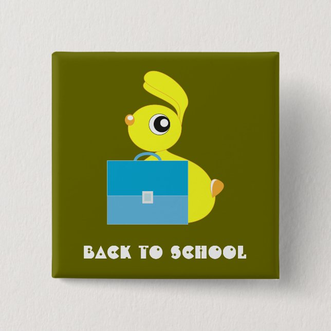 Back to School Button (Front)