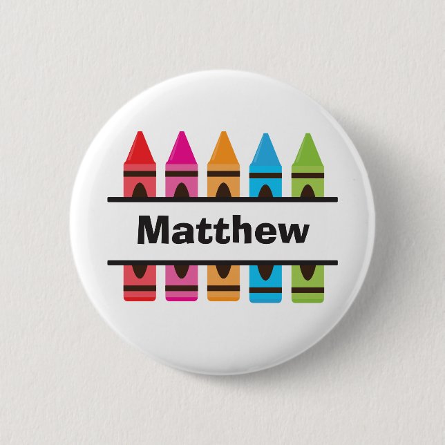 Back to School Button (Front)