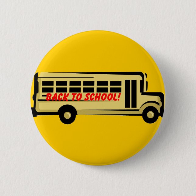 Back to School Button (Front)