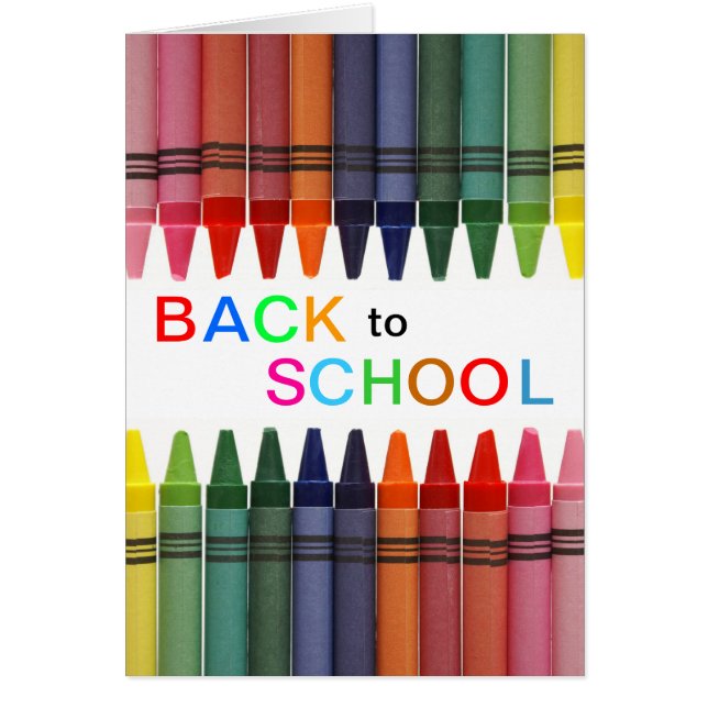Back to School Card (Front)