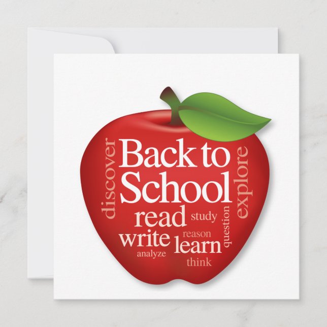 Back to School Card (Front)