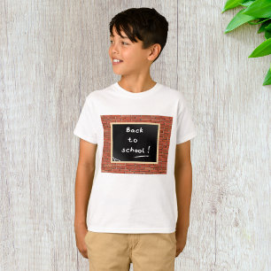 Back To School Chalkboard Boys T-Shirt
