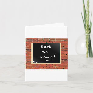 Back To School Chalkboard Note Cards