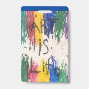 back to school christmas teens kids ID badge