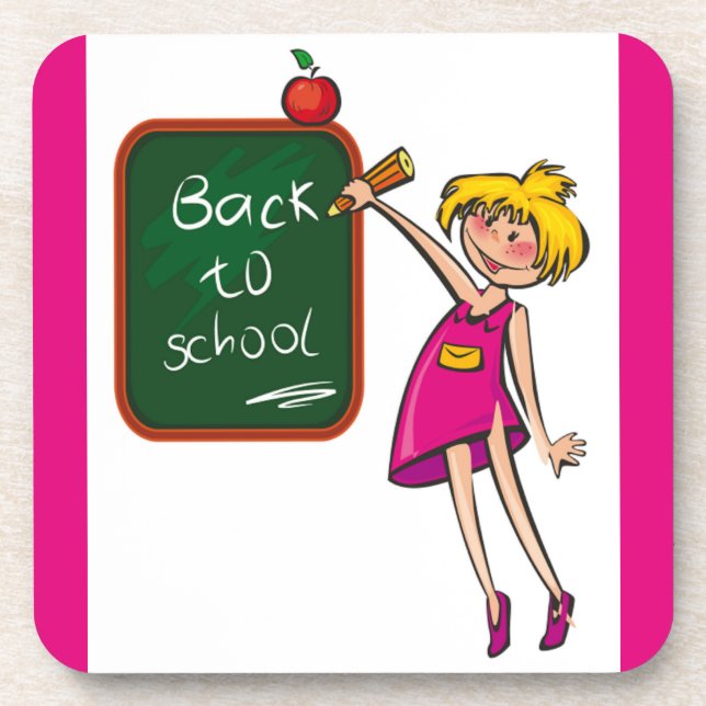 BACK TO SCHOOL COASTER (Front)