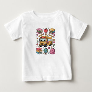 Back to School Coquette Teacher Kindergarten PreK  Baby T-Shirt