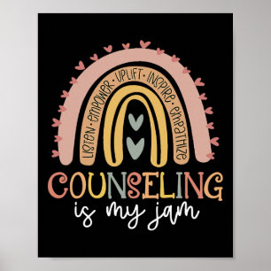 Back To School Counsellor Counseling Is My Jam Rai Poster