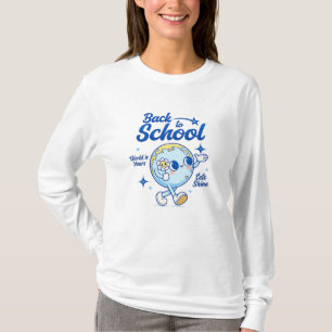 Back to School Cute Earth Graphic – World Is Yours T-Shirt