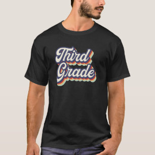 Back To School Cute Third Grade Teacher 3rd Grade T-Shirt