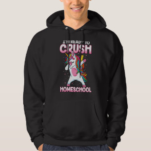 Back To School Dabbing Unicorn Ready To Crush Home Hoodie